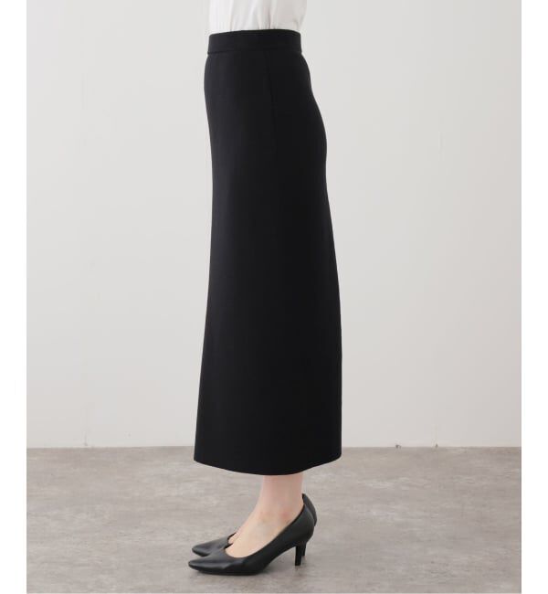 Spick and Span「ストレートニットスカート」|スカート|