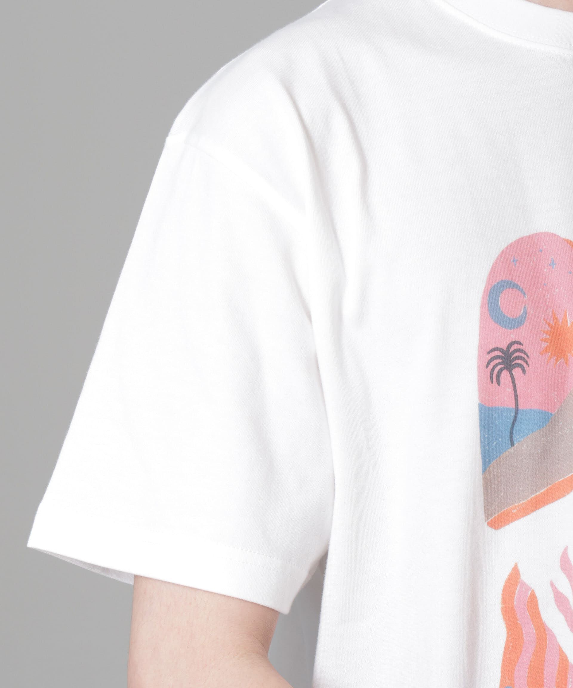 nano･universe「「Toyameg」modern academic FLOWER Tシャツ」|Tシャツ・カットソー|