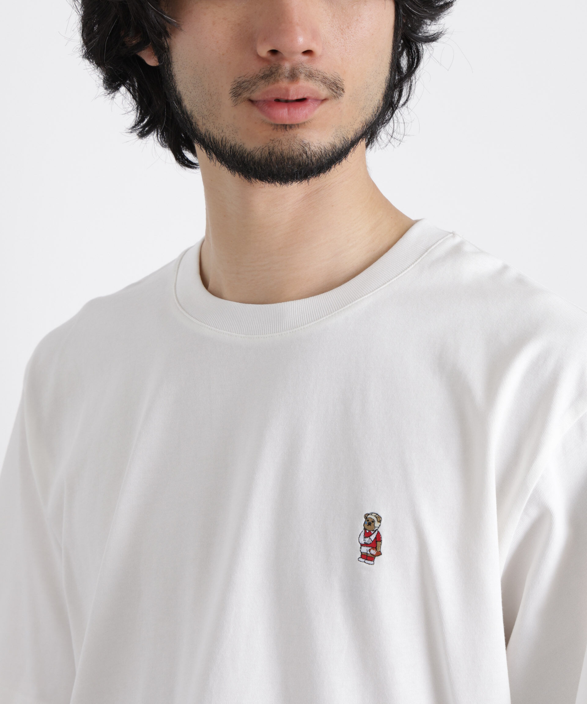 nano･universe「ナノベア Tシャツ 半袖  ラグビー」|Tシャツ・カットソー|