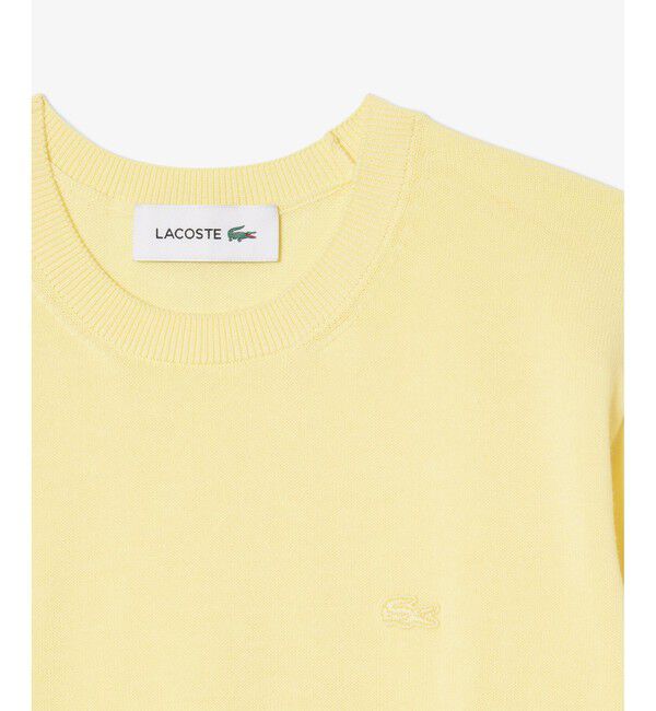 LACOSTE「シームレス3Dニットセーター」|ニット・セーター|