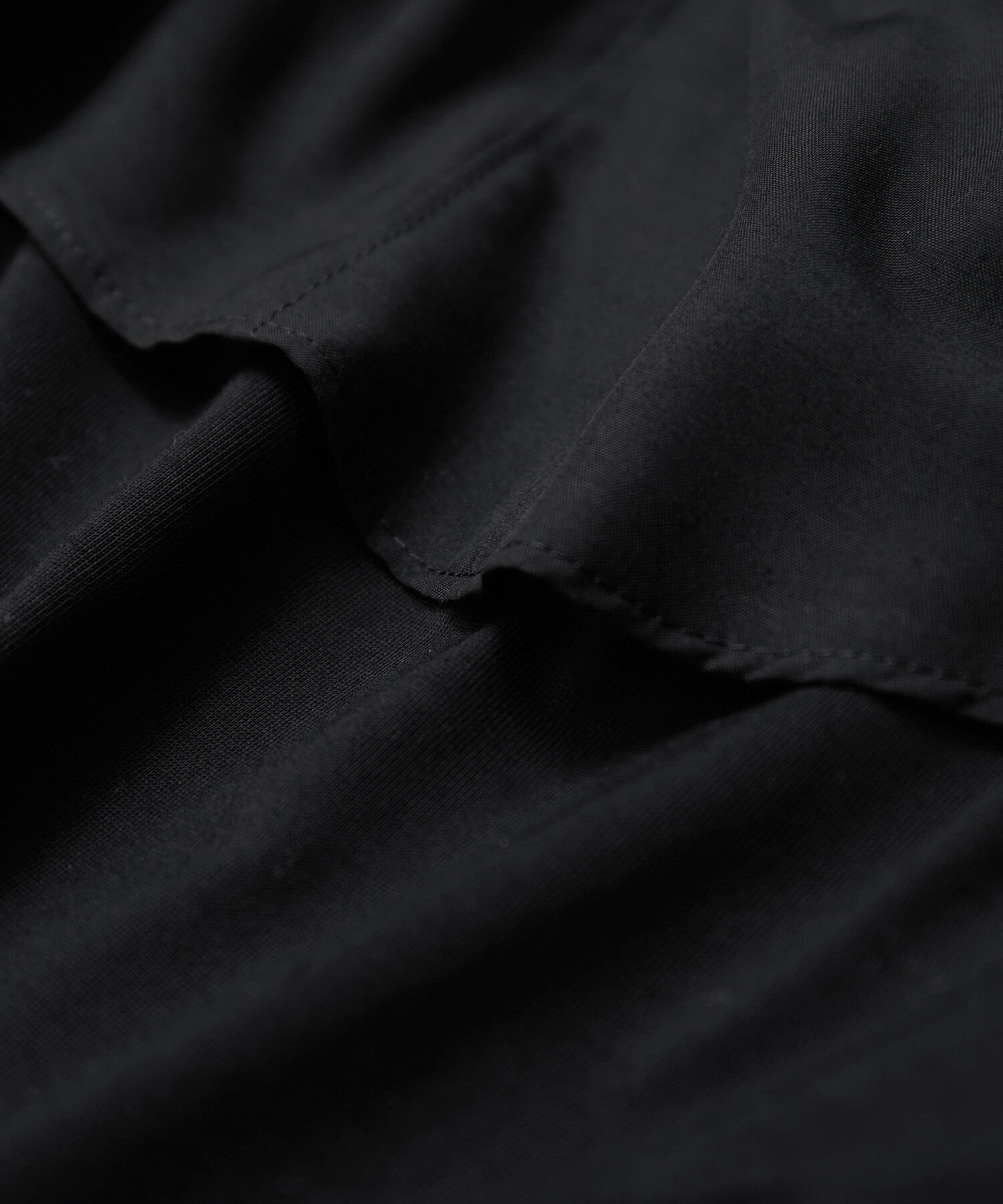 ROPE「【洗える】布帛ラッフル襟カットソー」|Tシャツ・カットソー|
