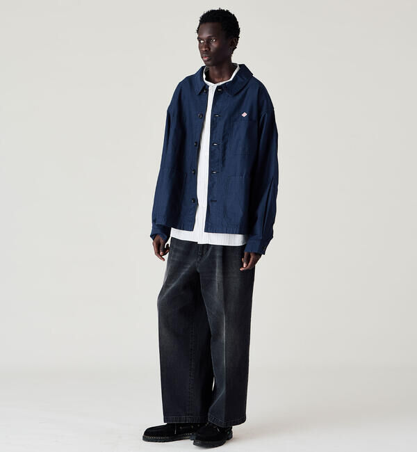 DANTON「DANTON | コットンモールスキン ワイドカバーオール MEN」|その他|