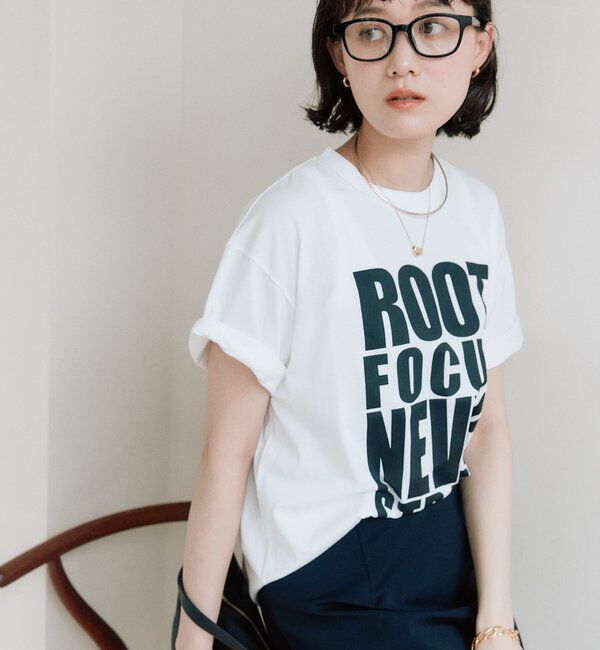  「【接触冷感機能付き/洗濯機洗い可/綿100%】アソートロゴTee」|Tシャツ・カットソー|