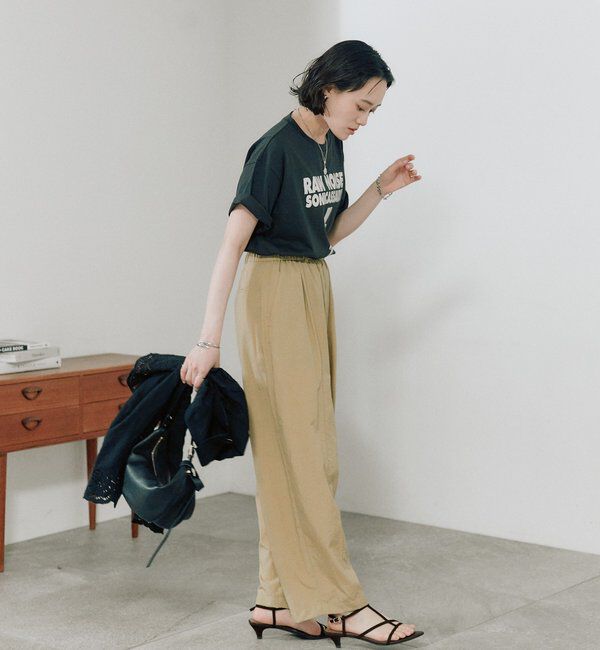  「【接触冷感機能付き/洗濯機洗い可/綿100%】アソートロゴTee」|Tシャツ・カットソー|