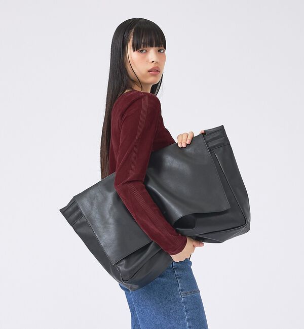 ABAHOUSE「【YArKA /ヤーカ】real lether Huge messenger b」|ショルダー・メッセンジャー|