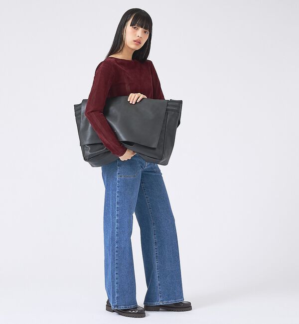 ABAHOUSE「【YArKA /ヤーカ】real lether Huge messenger b」|ショルダー・メッセンジャー|