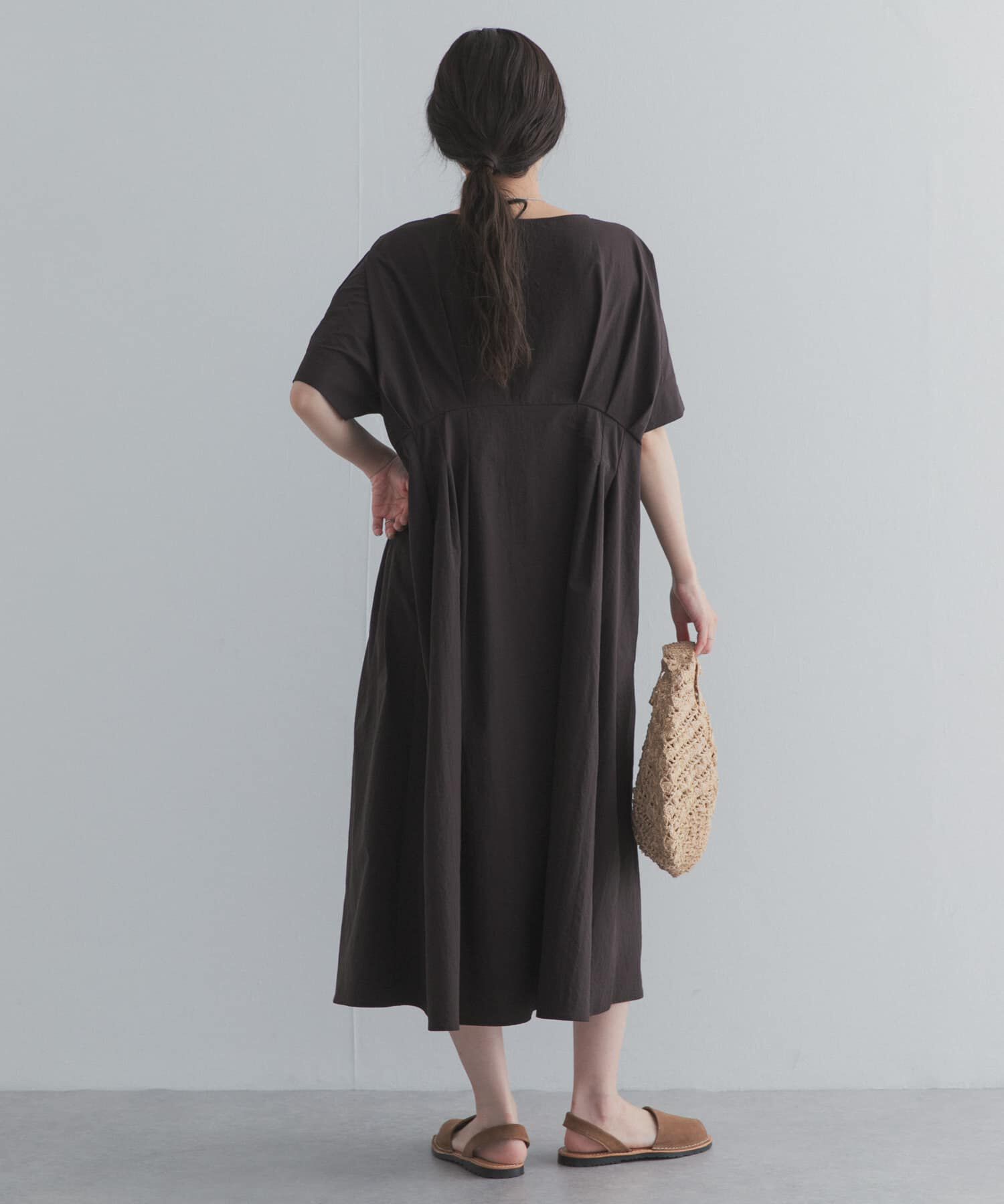 URBAN RESEARCH DOORS「ウエストタックワンピース」|ワンピース|