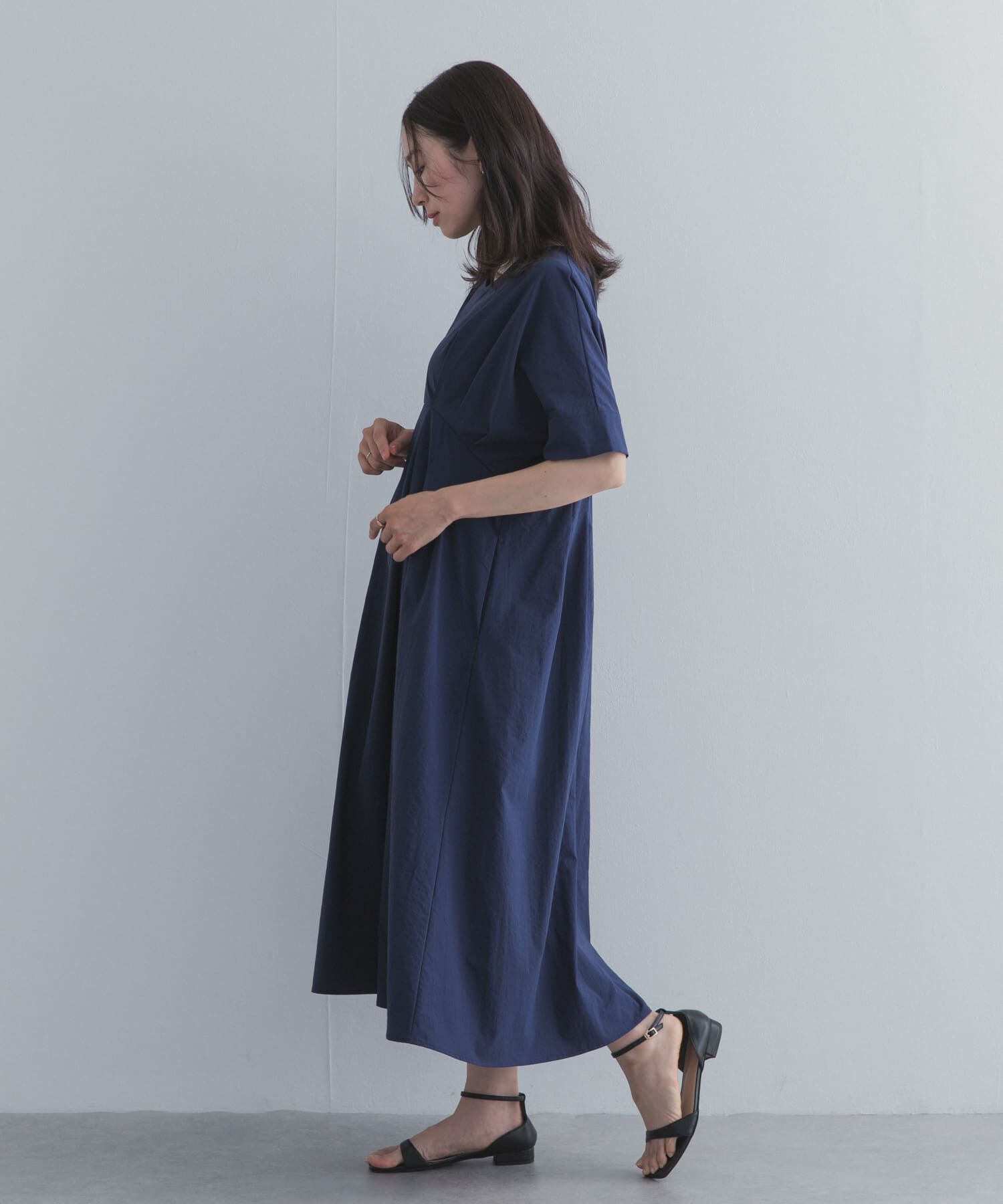 URBAN RESEARCH DOORS「ウエストタックワンピース」|ワンピース|