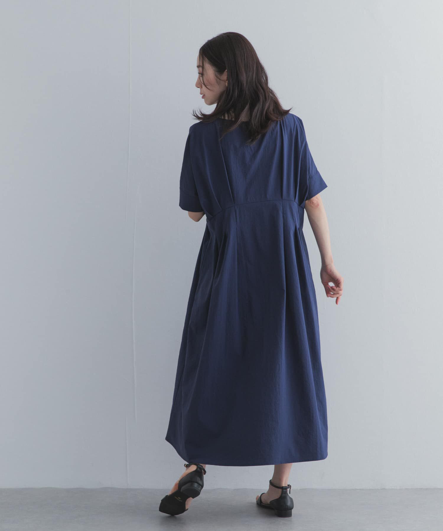 URBAN RESEARCH DOORS「ウエストタックワンピース」|ワンピース|