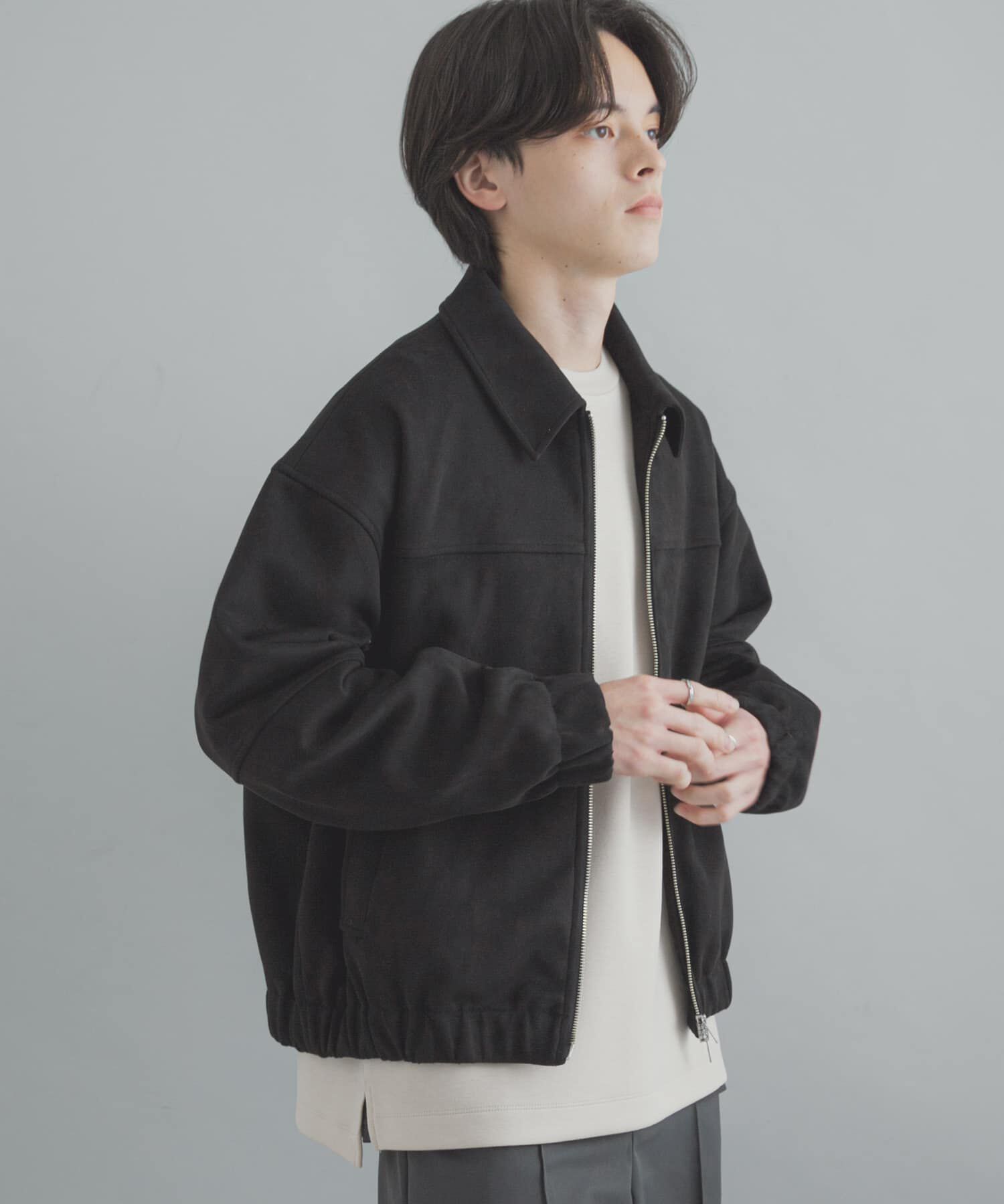 SENSE OF PLACE by URBAN RESEARCH「F/S ZIPブルゾン」|ブルゾン・スタジャン|