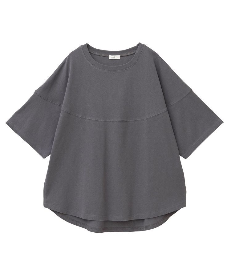 earth music&ecology「ドルマンバックプリントTee」|Tシャツ・カットソー|
