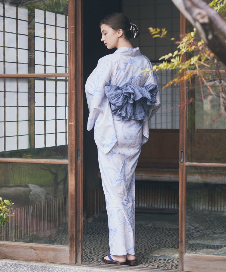 Maison de FLEUR「【兵児帯セット】リボン浴衣」|その他|
