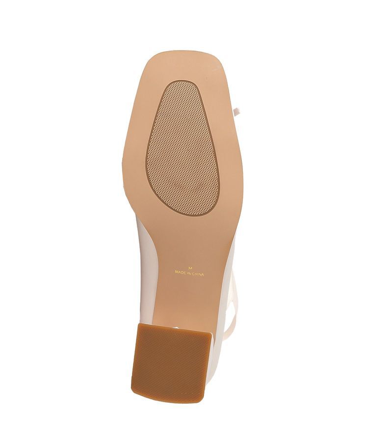 Maison de FLEUR「レースアップサテンパンプス」|パンプス|