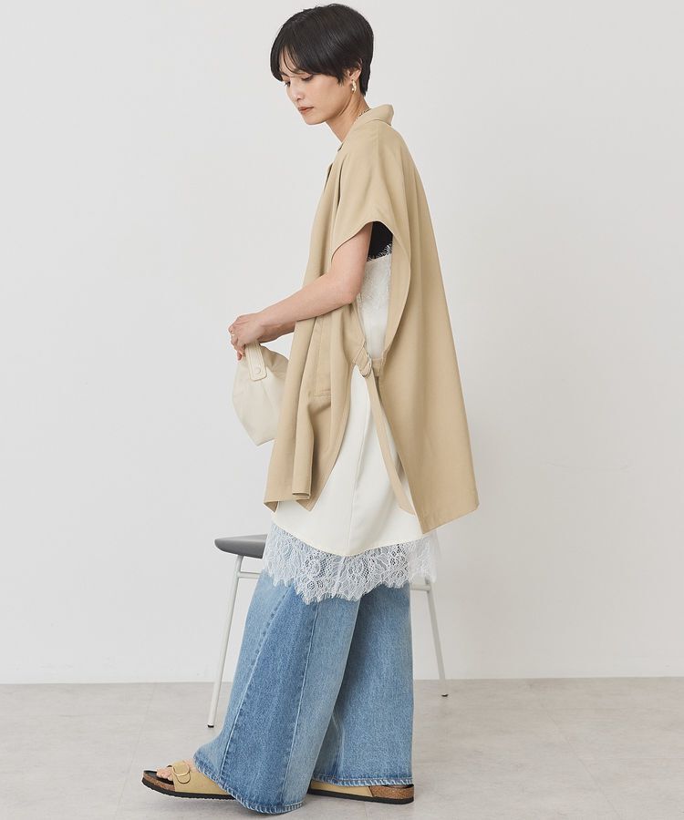 AMERICAN HOLIC「【花粉防止加工】サイドスリットベスト」|その他|