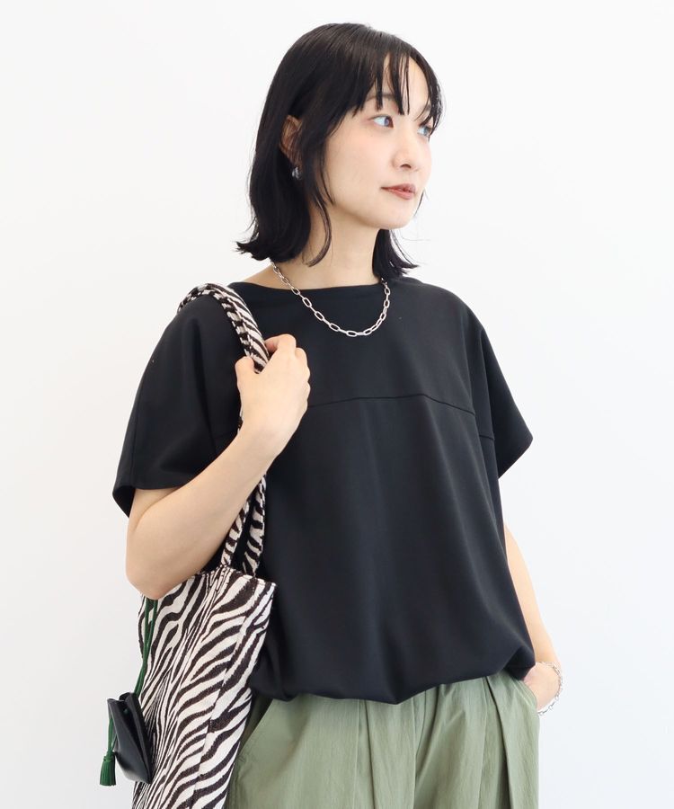 Green Parks「超冷感ドロストフレンチプルオーバー」|Tシャツ・カットソー|