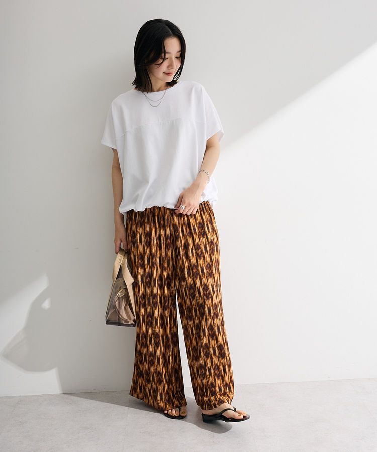 Green Parks「超冷感ドロストフレンチプルオーバー」|Tシャツ・カットソー|
