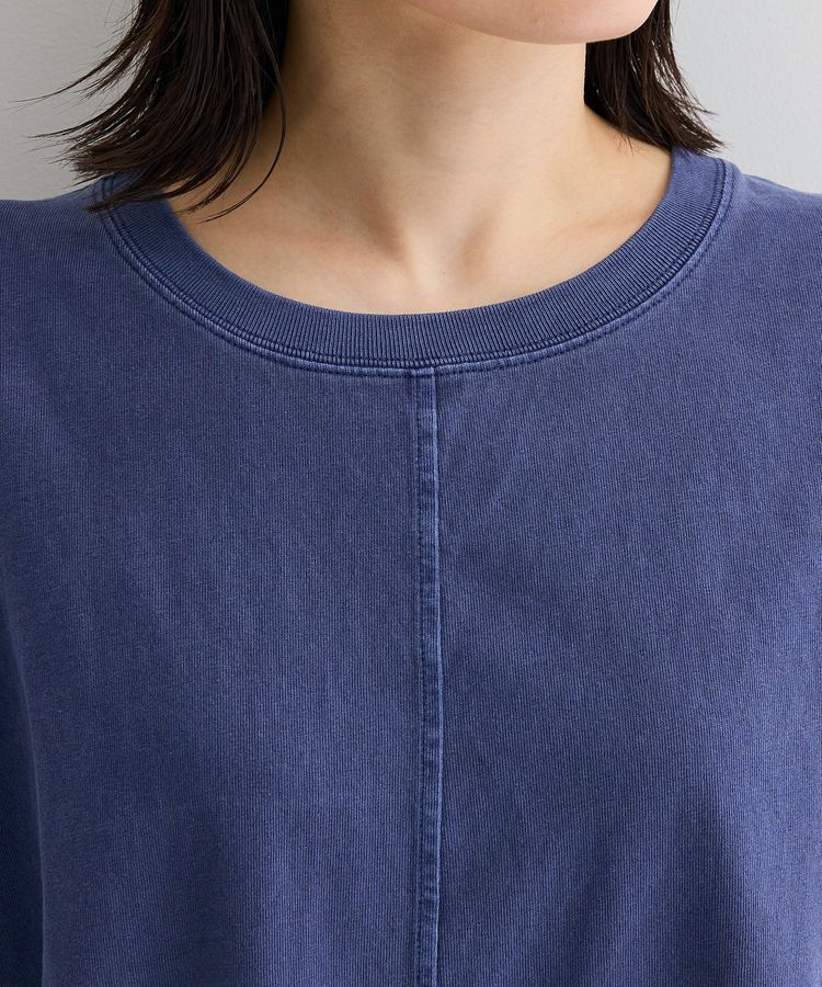 Green Parks「ピグメントフリルカットプルオーバー」|Tシャツ・カットソー|