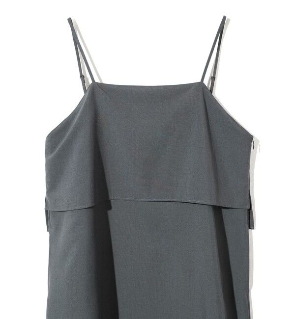 MIDIUMISOLID「MIDIUMISOLID for Ladies レイヤードキャミソールワンピース」|ワンピース|