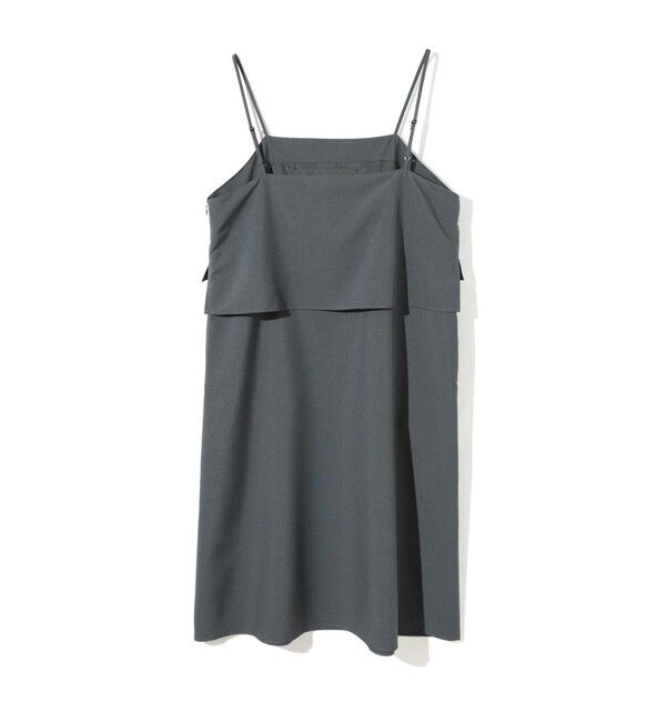 MIDIUMISOLID「MIDIUMISOLID for Ladies レイヤードキャミソールワンピース」|ワンピース|