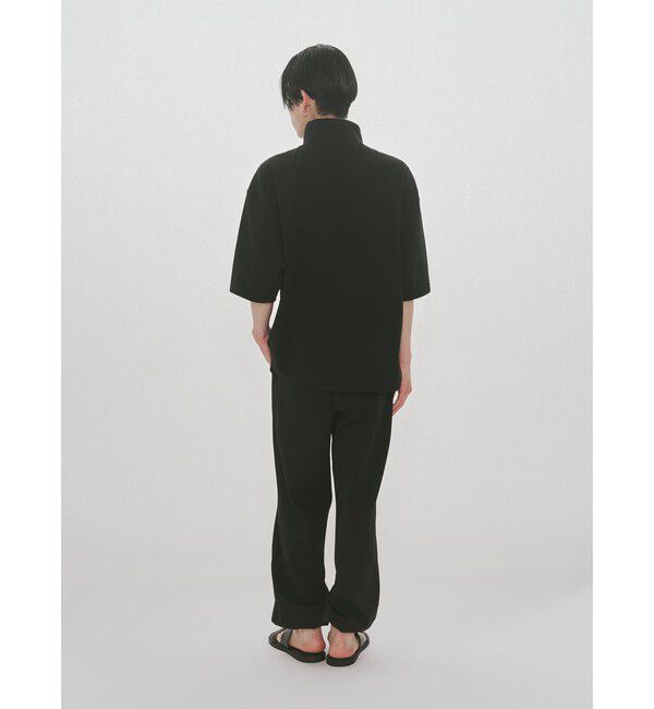 MIDIUMISOLID「MIDIUMISOLID Men&rsquo;s ハーフジップワイドプルオーバー」|Tシャツ・カットソー|