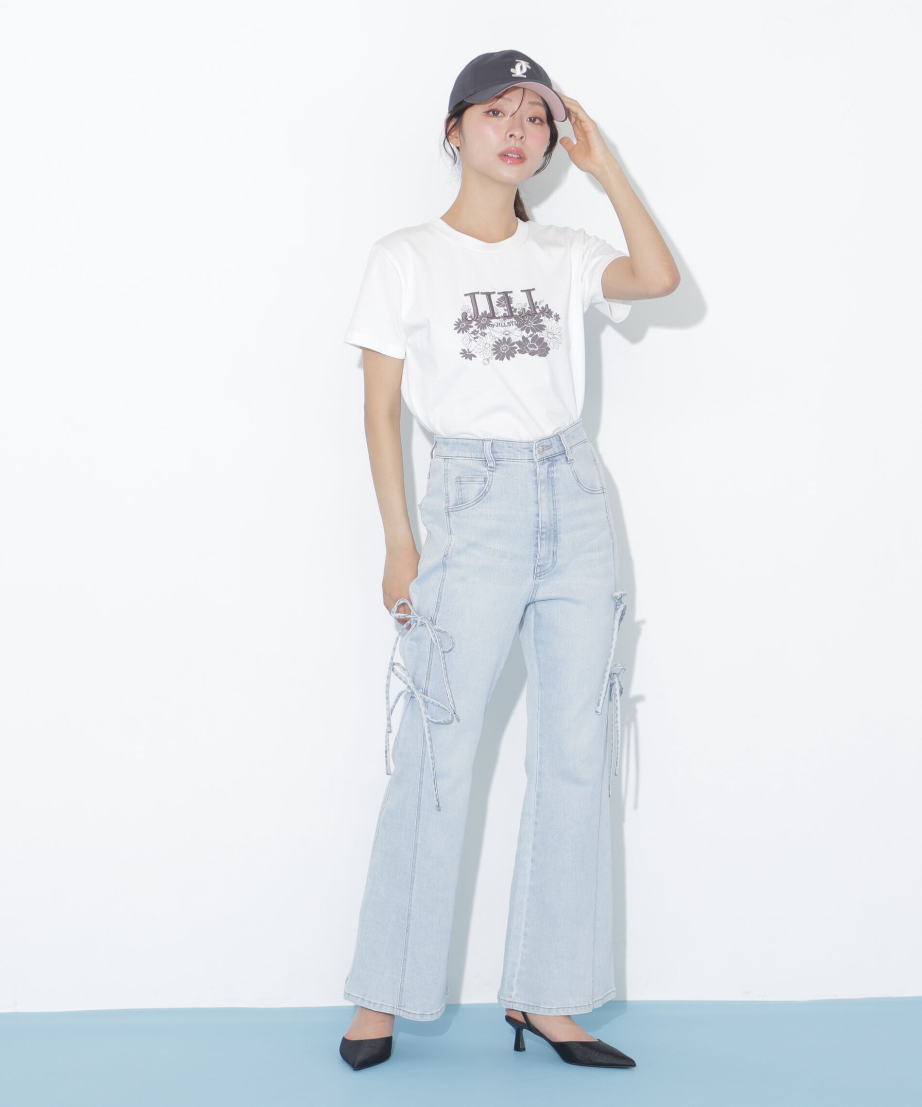  「フラワーロゴTシャツ OC」|Tシャツ・カットソー|