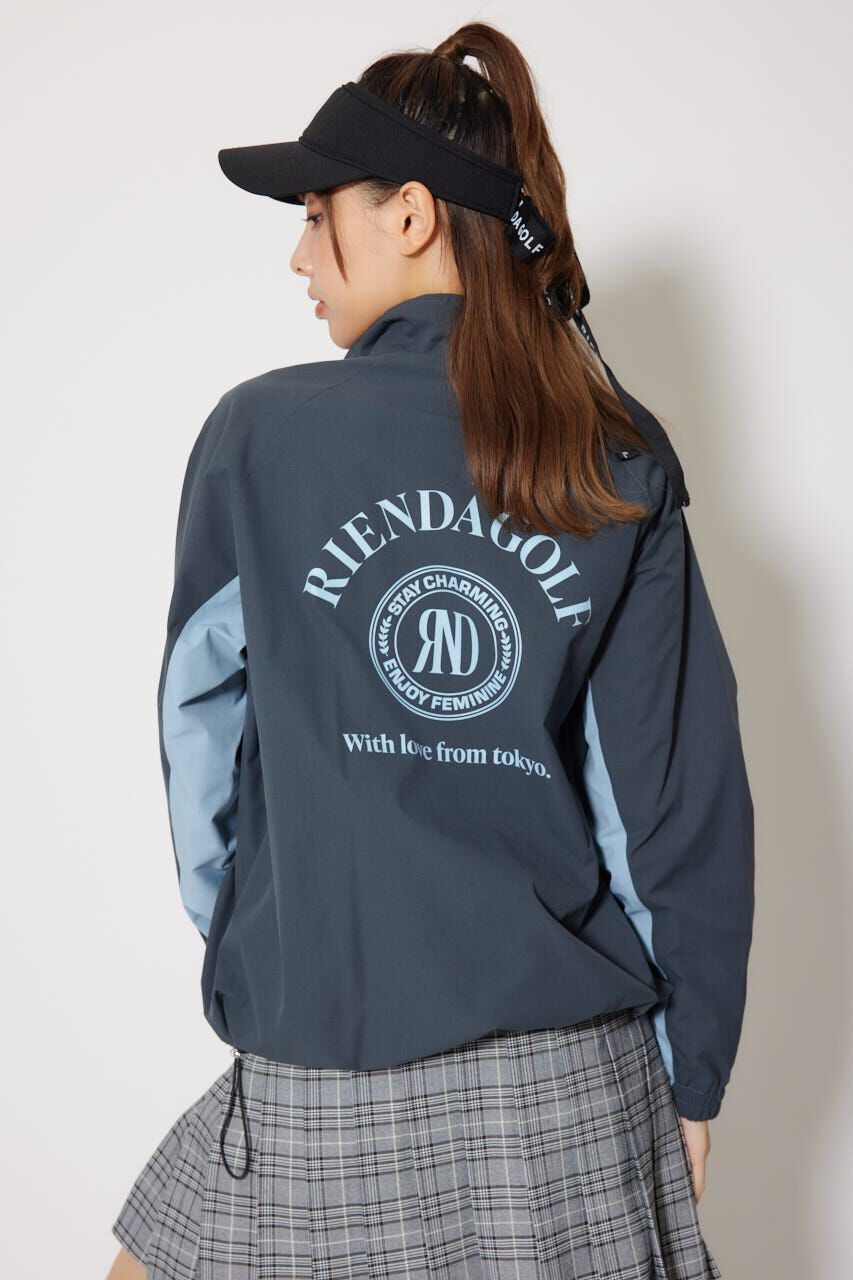 rienda「バイカラールーズスニードジャケット」|その他|