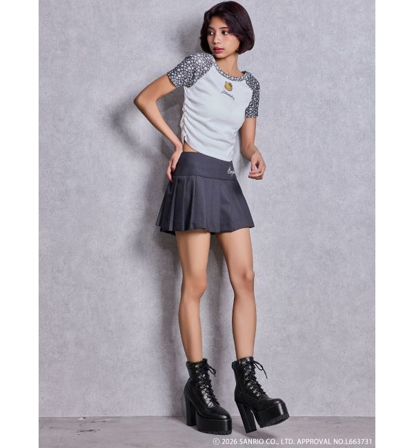 GYDA「GYDA&times;ハローキティ レオパードラグランTシャツ」|Tシャツ・カットソー|