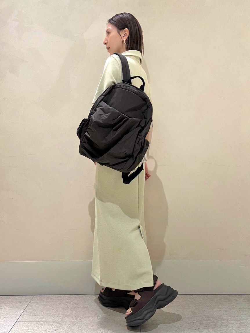 emmi atelier「ジョーゼットポロカットワンピース/UVカット」|ワンピース|