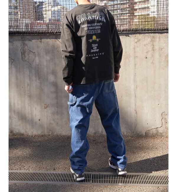 VENCE share style「THRASHER スラッシャー マークゴンザレスロゴロンＴ」|Tシャツ・カットソー|