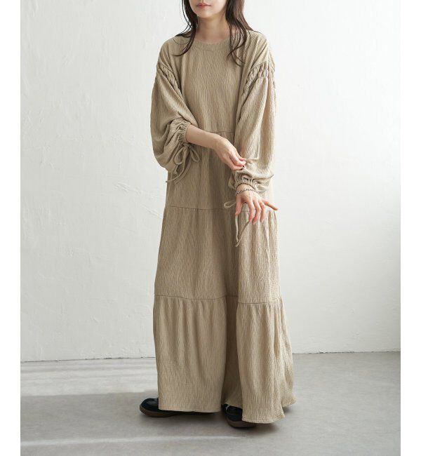 VENCE share style「カット楊柳ワンピース」|ワンピース|