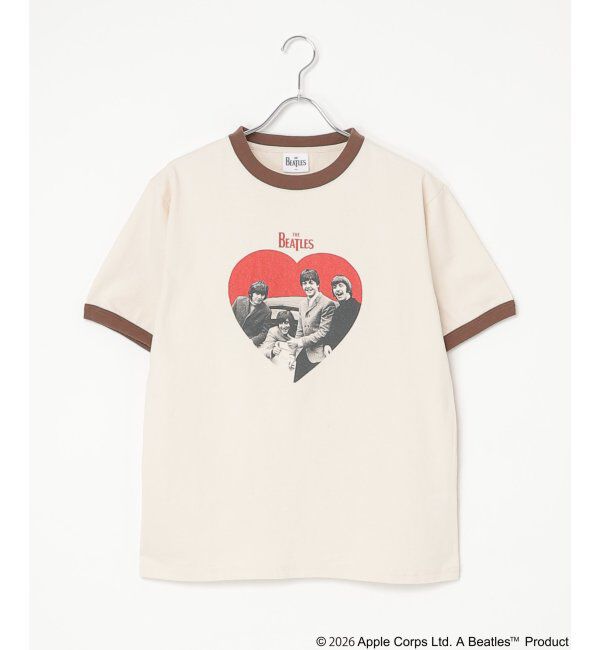 VENCE share style「THE BEATLES ザ ビートルズ リンガープリントTシャツ」|Tシャツ・カットソー|