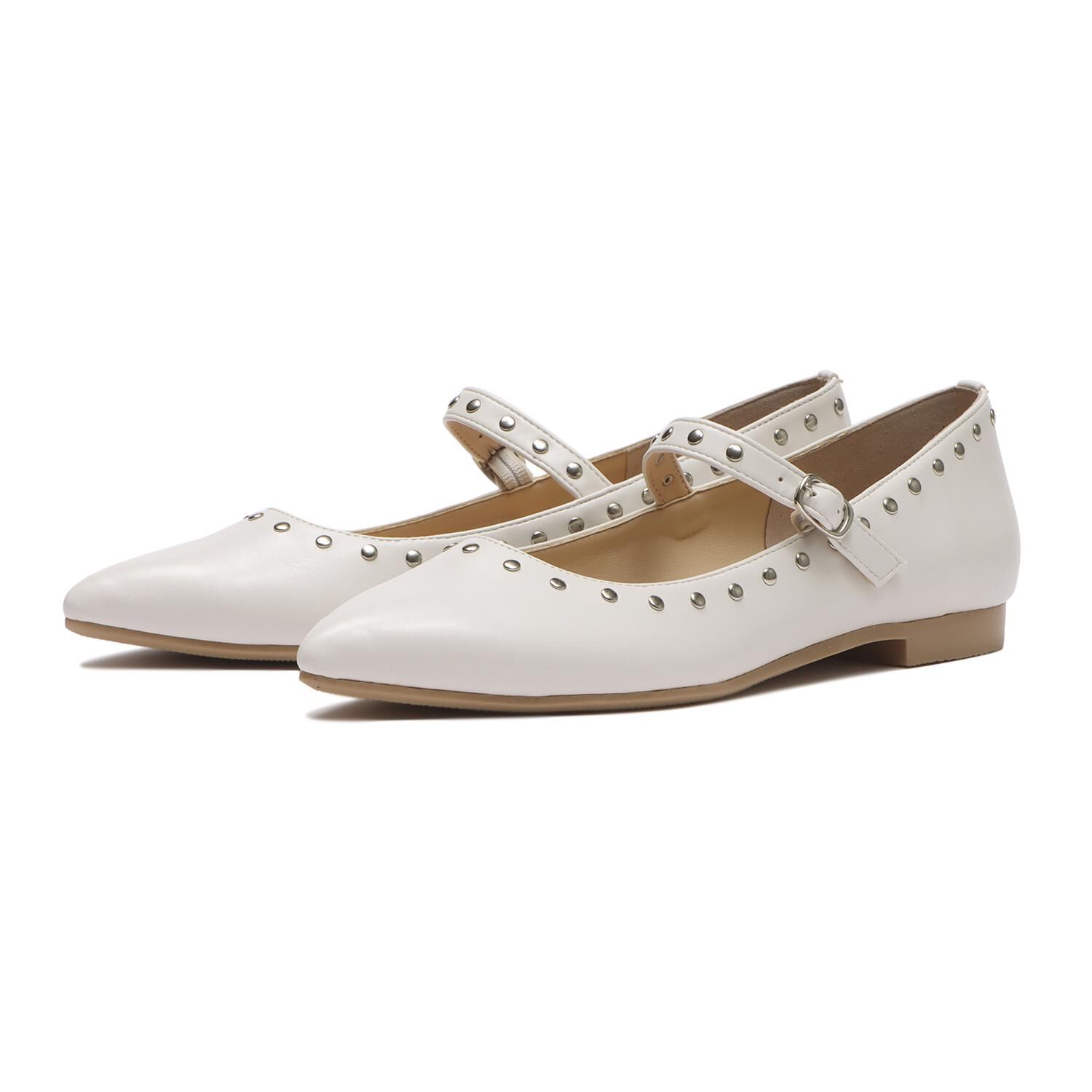 JOLI ENCORE「【JOLI ENCORE(FR)】STUDDED PUMPS」|パンプス|