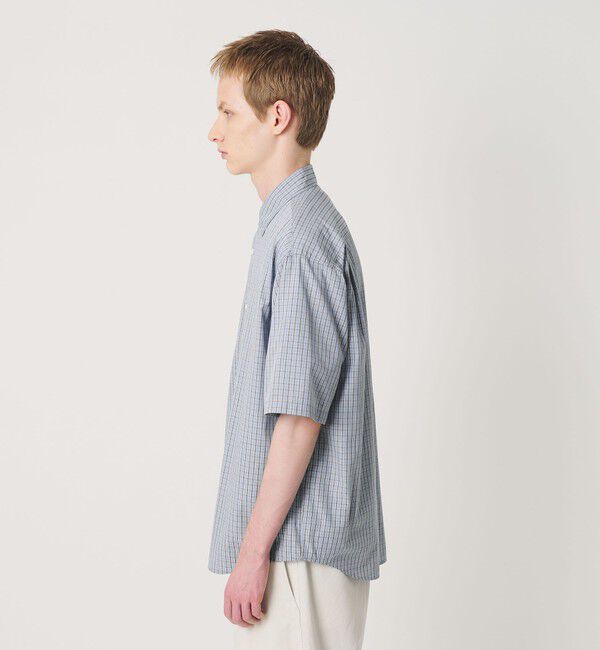 BEAUTY&YOUTH UNITED ARROWS「チェック ショートスリーブ レギュラー シャツ FORM型」|シャツ・ブラウス|