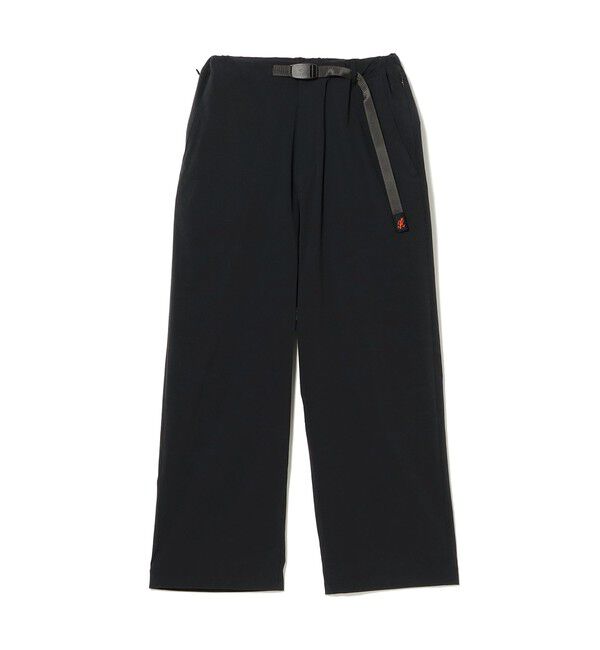 BEAMS「【別注】Gramicci / 4WAYストレッチ ナイロン スラックス」|チノ|BLACK