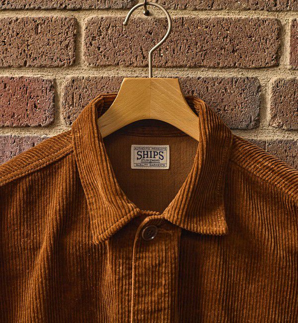 SHIPS「SHIPS: AUTHENTIC ダブルポケット コーデュロイ シャツ アウター」|その他|