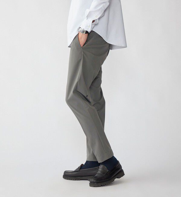SHIPS「【WEB限定】SHIPS:〈接触冷感〉ジャージ イージー スリム スラックス 」|チノ|