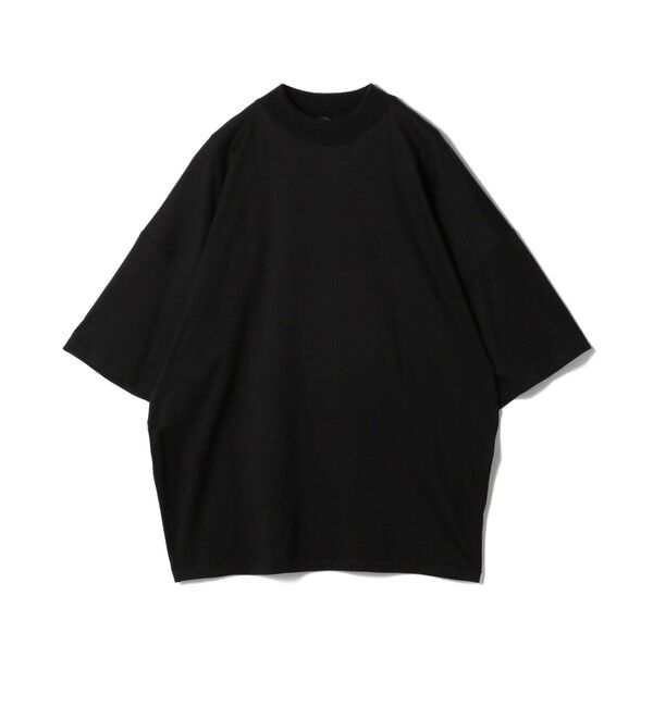 CABaN「CABaN コットン ビルドネックTシャツ」|Tシャツ・カットソー|19 ブラック