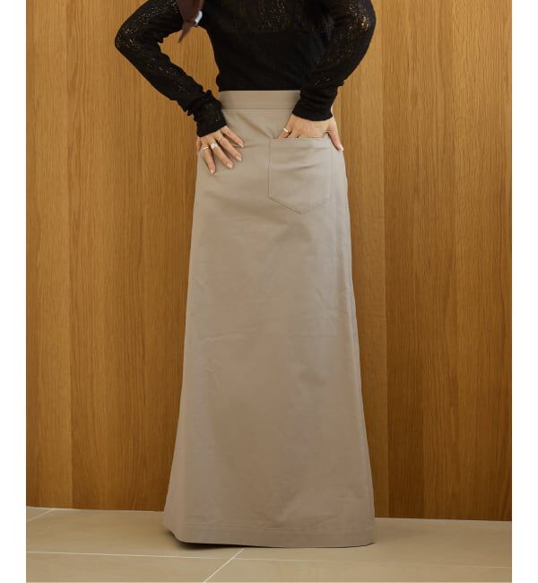 IENA LA BOUCLE「IENA LA BOUCLE チノラップスカート」|スカート|