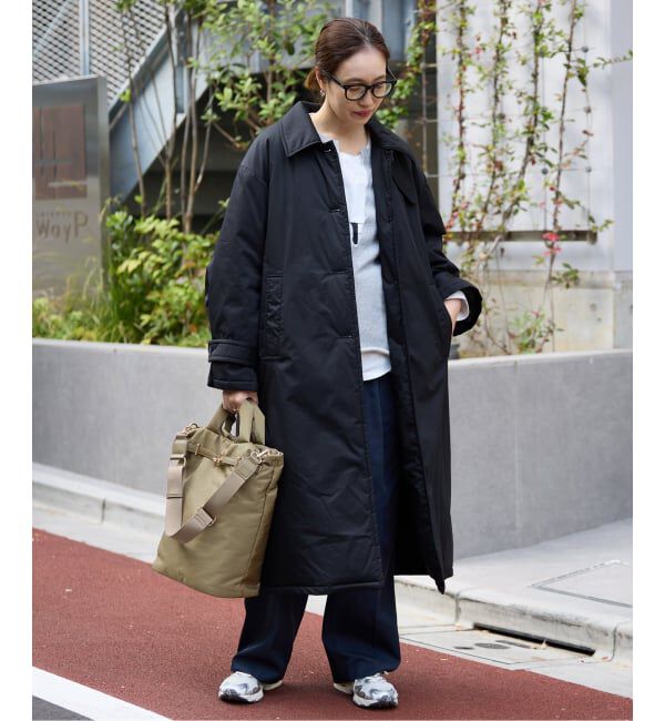 SLOBE IENA「《追加2》SLOBE パッファートートバッグ」|トートバッグ|