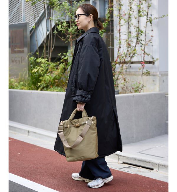 SLOBE IENA「《追加2》SLOBE パッファートートバッグ」|トートバッグ|