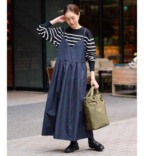 SLOBE IENA「《追加2》SLOBE パッファートートバッグ」|トートバッグ|