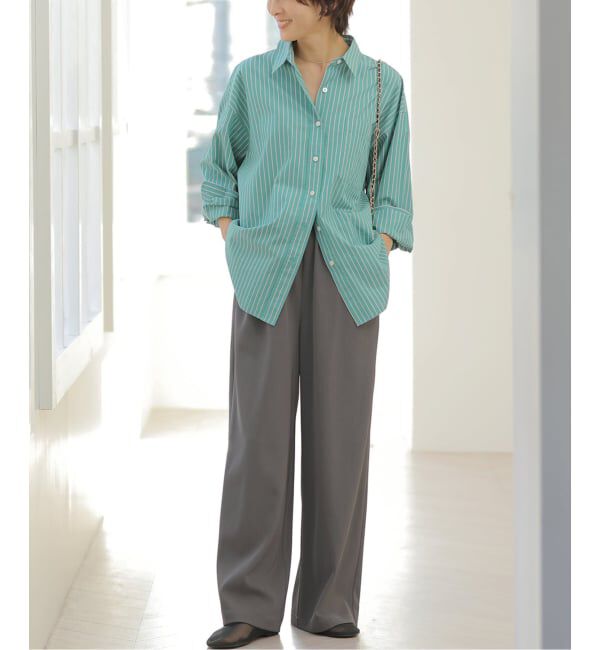JOURNAL STANDARD relume「UVカット / 防シワ / 吸水速乾 ウォッシャブルヘビーツイルイージーワイド」|その他|