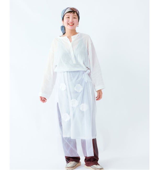 JOURNAL STANDARD「【Create Clair / クリエイト クレイル】 ORIGAMI VEIL WRAP SK」|スカート|