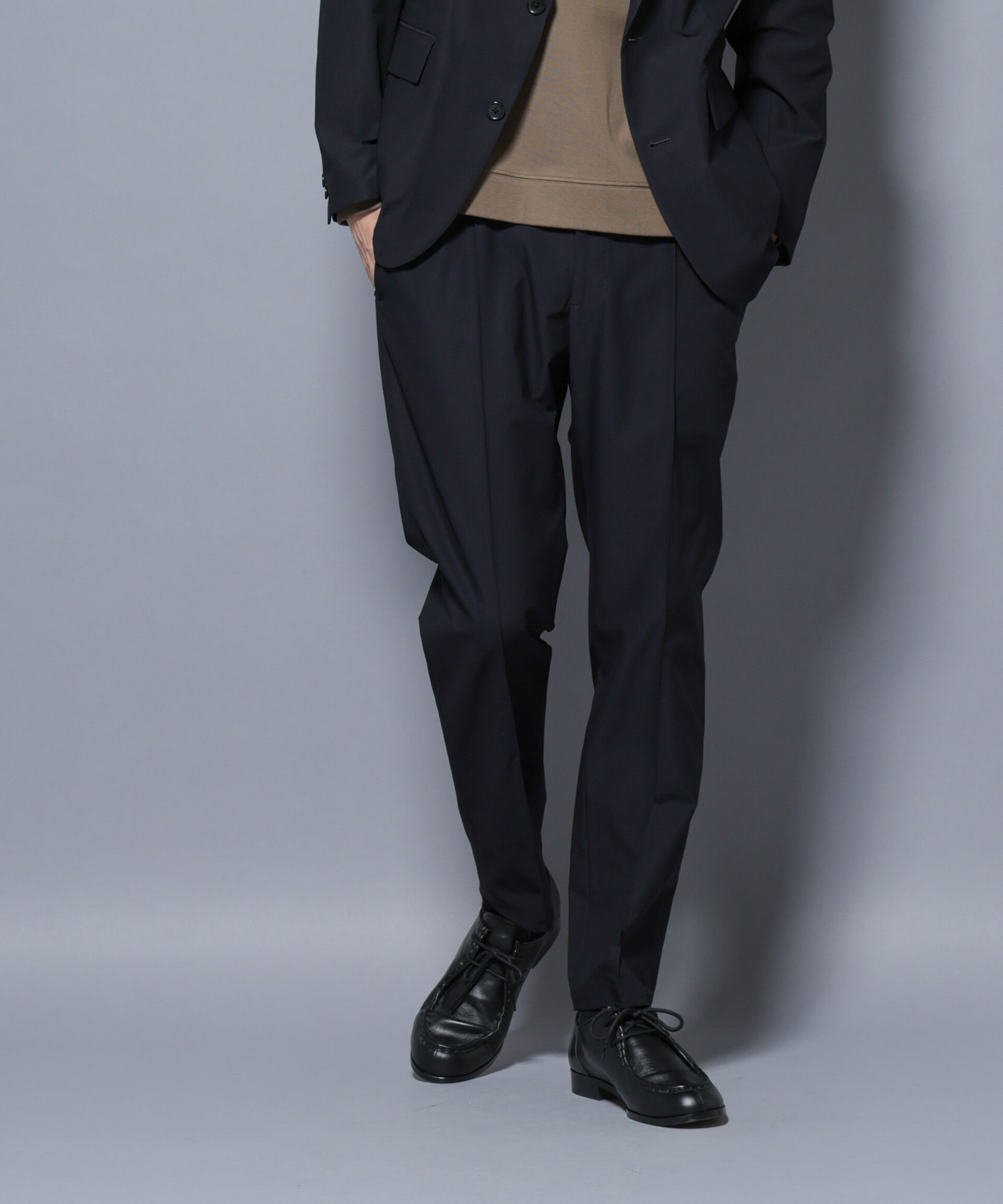 nano･universe「「N TROUSERS BASIC」SizeMoreTEXBRID(R)ストレッチパンツ(セットアップ可)」|スーツ|