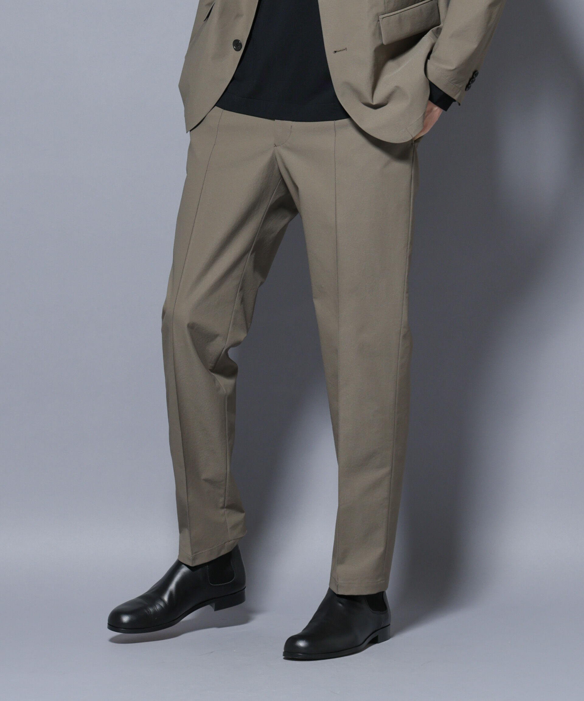 nano･universe「「N TROUSERS BASIC」SizeMoreTEXBRID(R)ストレッチパンツ(セットアップ可)」|スーツ|