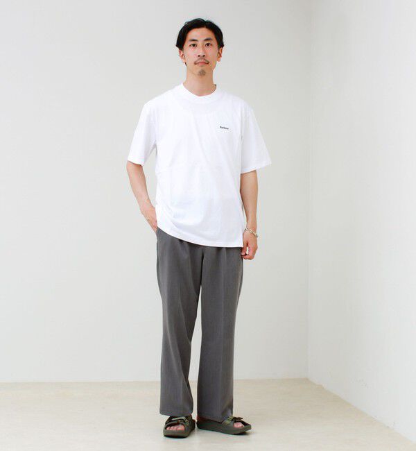 GLOSTER「【BARBOUR/バブアー】LOGO OS T-SHIRT」|Tシャツ・カットソー|