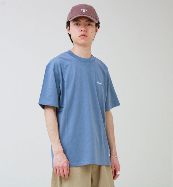GLOSTER「【BARBOUR/バブアー】LOGO OS T-SHIRT」|Tシャツ・カットソー|