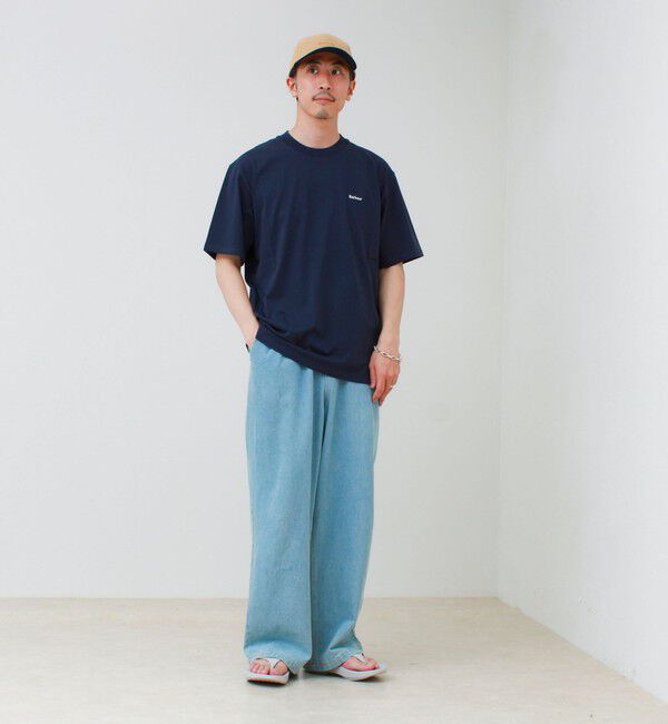 GLOSTER「【BARBOUR/バブアー】LOGO OS T-SHIRT」|Tシャツ・カットソー|