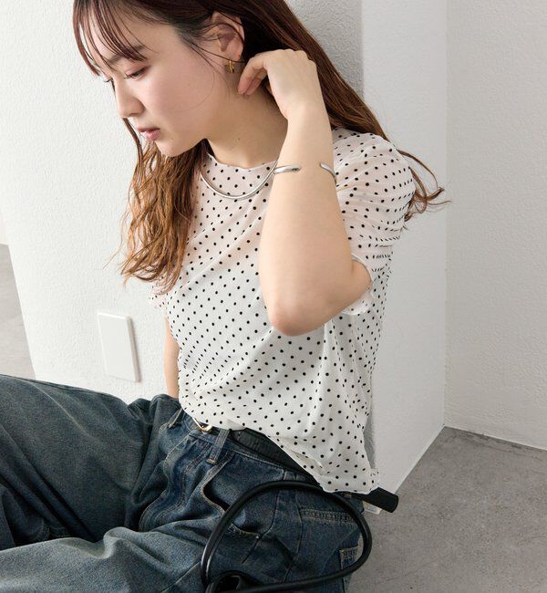  「ドットシアーTOPS」|Tシャツ・カットソー|