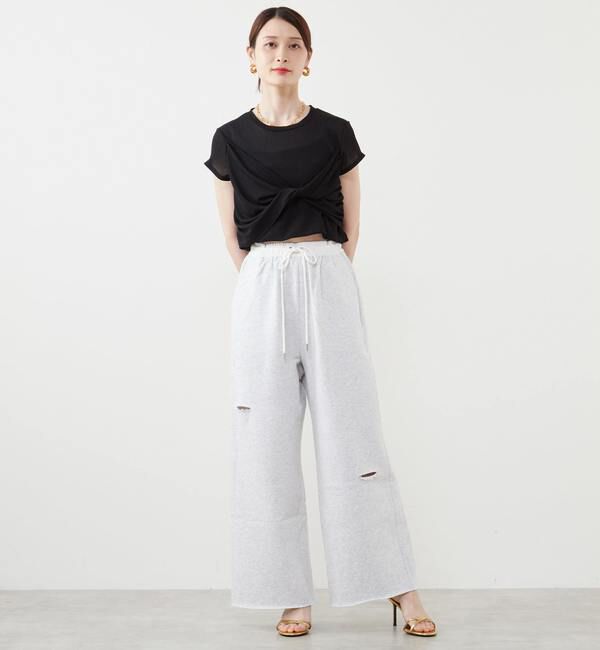 Soffitto「2WAYアレンジカットソー」|Tシャツ・カットソー|
